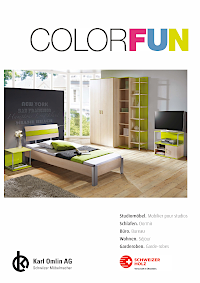 Colorfun modulare Möbelkollektion